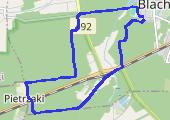 Spacerem po lasach - mapa trasy gps - spacer