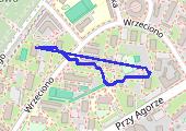 Trasa z dnia 2023-01-07 20:53 - mapa trasy gps - spacer