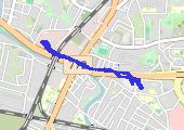 Trasa z dnia 2023-01-05 14:39 - mapa trasy gps - marsz