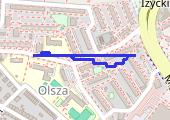 Trasa z dnia 2023-01-10 13:52 - mapa trasy gps - marsz