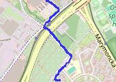 Trasa z dnia 2023-01-13 13:37 - mapa trasy gps - spacer