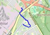 Trasa z dnia 2023-01-13 14:31 - mapa trasy gps - spacer