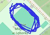 Trasa z dnia 2023-01-15 09:11 - mapa trasy gps - bieganie
