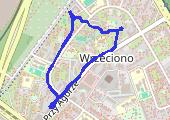 Trasa z dnia 2023-01-15 15:45 - mapa trasy gps - spacer