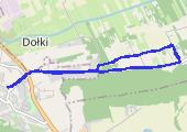 Trasa z dnia 2023-01-13 19:49 - mapa trasy gps - bieganie