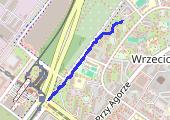 Trasa z dnia 2023-01-16 17:21 - mapa trasy gps - spacer