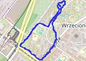 Trasa z dnia 2023-01-16 22:27 - mapa trasy gps - spacer