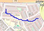 Trasa z dnia 2023-01-19 13:19 - mapa trasy gps - marsz