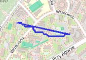 Trasa z dnia 2023-01-19 19:57 - mapa trasy gps - spacer
