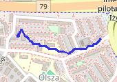Trasa z dnia 2023-01-19 23:29 - mapa trasy gps - marsz
