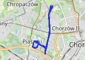 Trasa z dnia 2023-01-22 11:38 - mapa trasy gps - bieganie