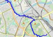 Trasa z dnia 2023-01-26 18:32 - mapa trasy gps - bieganie