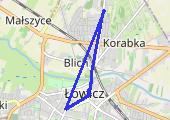 Trasa z dnia 2023-02-03 20:22 - mapa trasy gps - marsz