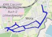 Trasa z dnia 2023-02-04 08:25 - mapa trasy gps - marsz
