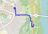 Trasa z dnia 2023-02-04 11:45 - mapa trasy gps - marsz