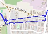 Trasa z dnia 2023-02-05 07:51 - mapa trasy gps - marsz