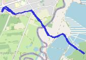 Trasa z dnia 2023-02-05 14:32 - mapa trasy gps - marsz