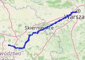 IR WY-EL, pierwszy raz za 1 złoty 2023-02-08 11:48 - mapa trasy gps - pociąg