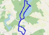 Z Aną 2023-02-14 10:32 - mapa trasy gps - spacer