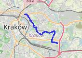 Trasa z dnia 2023-02-16 23:36 - mapa trasy gps - rower górski