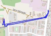 Trasa z dnia 2023-02-19 07:53 - mapa trasy gps - marsz