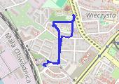 Trasa z dnia 2023-01-29 14:33 - mapa trasy gps - rower górski