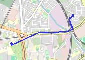 Trasa z dnia 2023-02-07 08:17 - mapa trasy gps - rower górski
