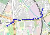 Trasa z dnia 2023-02-16 08:03 - mapa trasy gps - rower górski