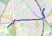 Trasa z dnia 2023-02-16 15:23 - mapa trasy gps - rower górski