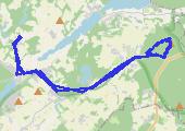 Z Aną na Wieżycę 2023-02-16 10:26 - mapa trasy gps - inna