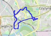 Trasa z dnia 2023-02-21 11:56 - mapa trasy gps - rower górski