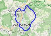 Trasa z dnia 2023-03-13 18:48 - mapa trasy gps - rower górski