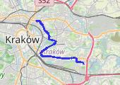 Trasa z dnia 2023-03-14 22:33 - mapa trasy gps - rower górski