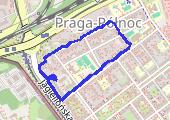 2023-03-14_12-49-41_-_walking - mapa trasy gps - marsz