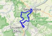 Trasa z dnia 2023-03-20 18:34 - mapa trasy gps - rower górski