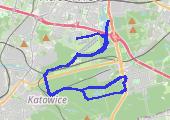 Trasa z dnia 2023-03-24 17:00 - mapa trasy gps - rower trekkingowy