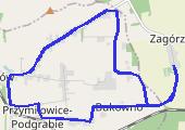 Trasa z dnia 2023-04-02 20:17 - mapa trasy gps - bieganie