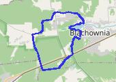Spacer - mapa trasy gps - spacer