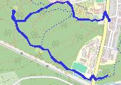 Trasa z dnia 2013-08-23 18:58 - mapa trasy gps - marsz
