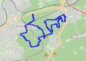 Trasa z dnia 2023-04-08 13:44 - mapa trasy gps - rower trekkingowy
