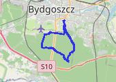 Trasa z dnia 2023-03-05 18:54 - mapa trasy gps - rower górski