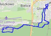 Trasa z dnia 2023-02-06 15:45 - mapa trasy gps - rower górski