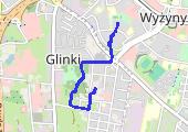 Trasa z dnia 2023-02-04 17:44 - mapa trasy gps - rower górski