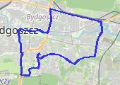 Trasa z dnia 2023-01-12 18:16 - mapa trasy gps - rower górski