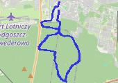 Trasa z dnia 2022-12-05 15:18 - mapa trasy gps - rower górski