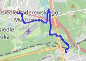 Trasa z dnia 2023-04-11 06:14 - mapa trasy gps - rower miejski