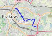 Trasa z dnia 2023-04-11 14:49 - mapa trasy gps - rower górski