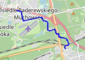 Trasa z dnia 2023-04-11 15:26 - mapa trasy gps - rower miejski