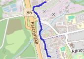 Trasa z dnia 2023-04-12 15:37 - mapa trasy gps - marsz