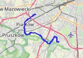 Trasa 06-04-2023 - mapa trasy gps - rower trekkingowy